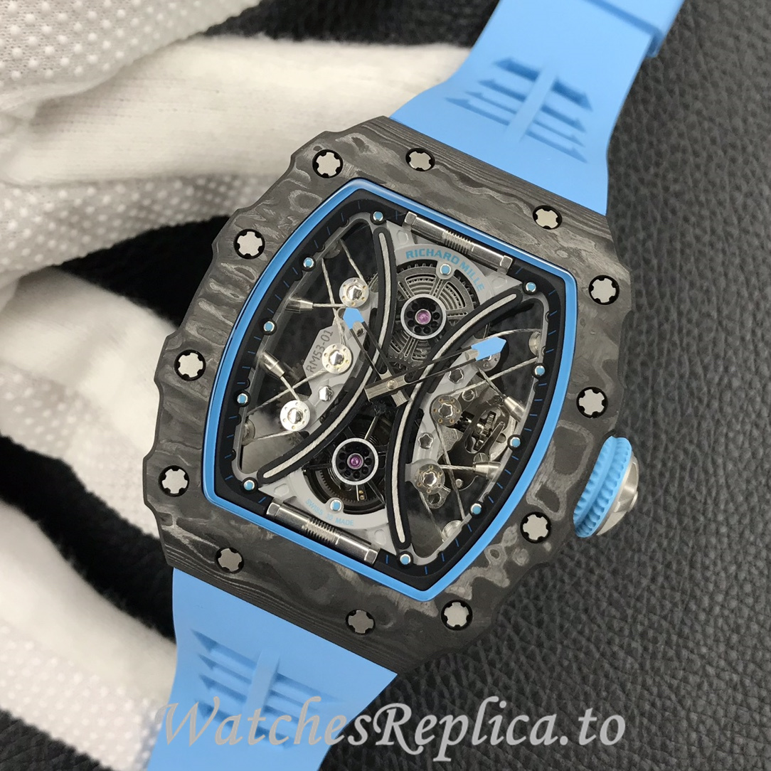 Richard Mille Replica RM53-01 Rubber strap 50MM - WatchesReplica.is