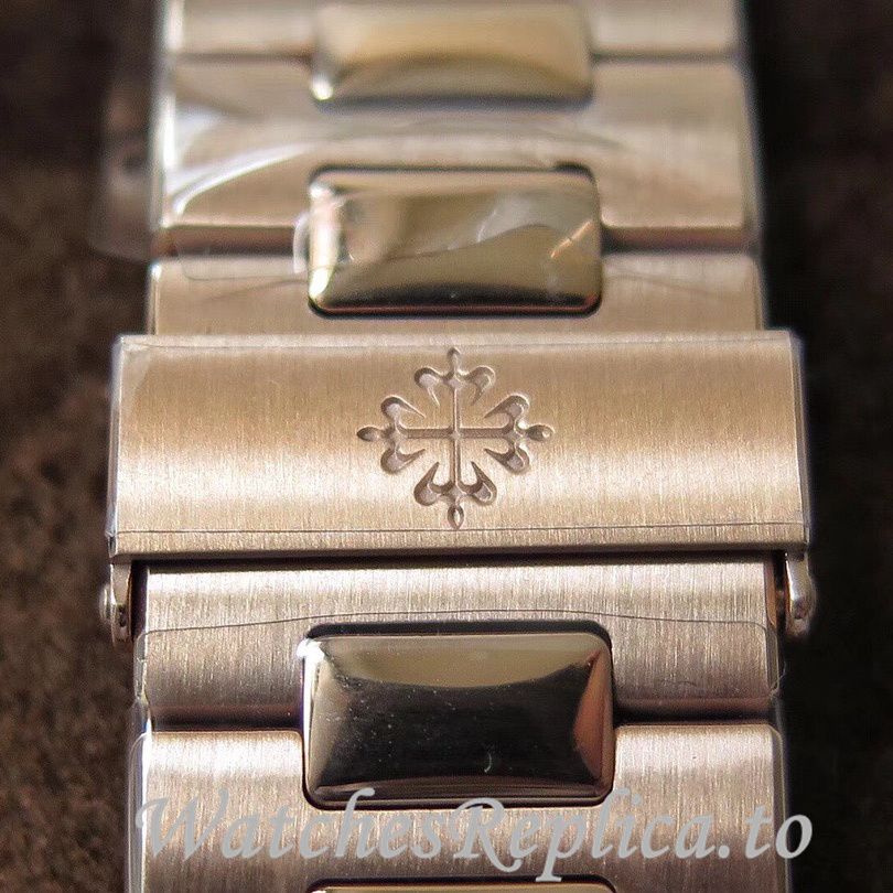 Patek Philippe Replica Nautilus Stainless steel strap 40MM - WatchesReplica.is