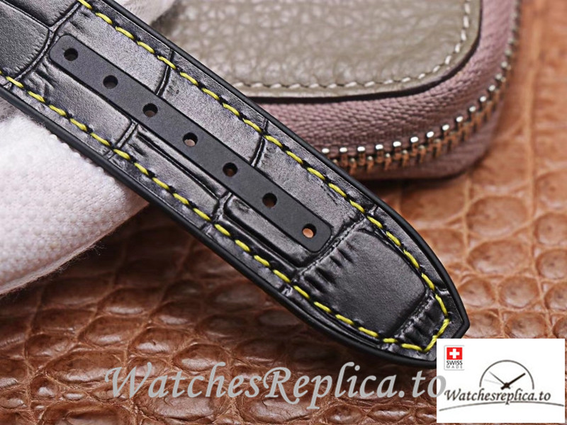 Swiss Franck Muller Vanguard Replica V.45.SC.DT.TT.NR.BR.JA Black Strap 45MM - WatchesReplica.is
