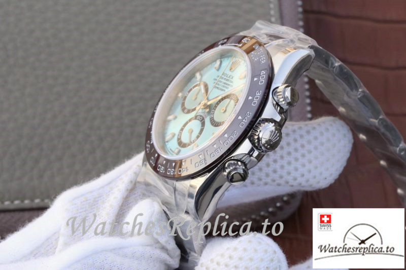 Swiss Rolex Daytona Cosmograph Replica 116506 Silver Strap 40MM - WatchesReplica.is