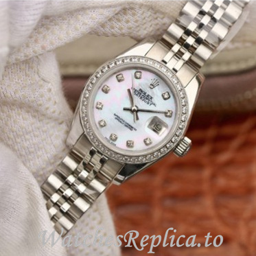 Swiss Rolex Datejust Replica 279174 Stainless steel strap 28MM - WatchesReplica.is