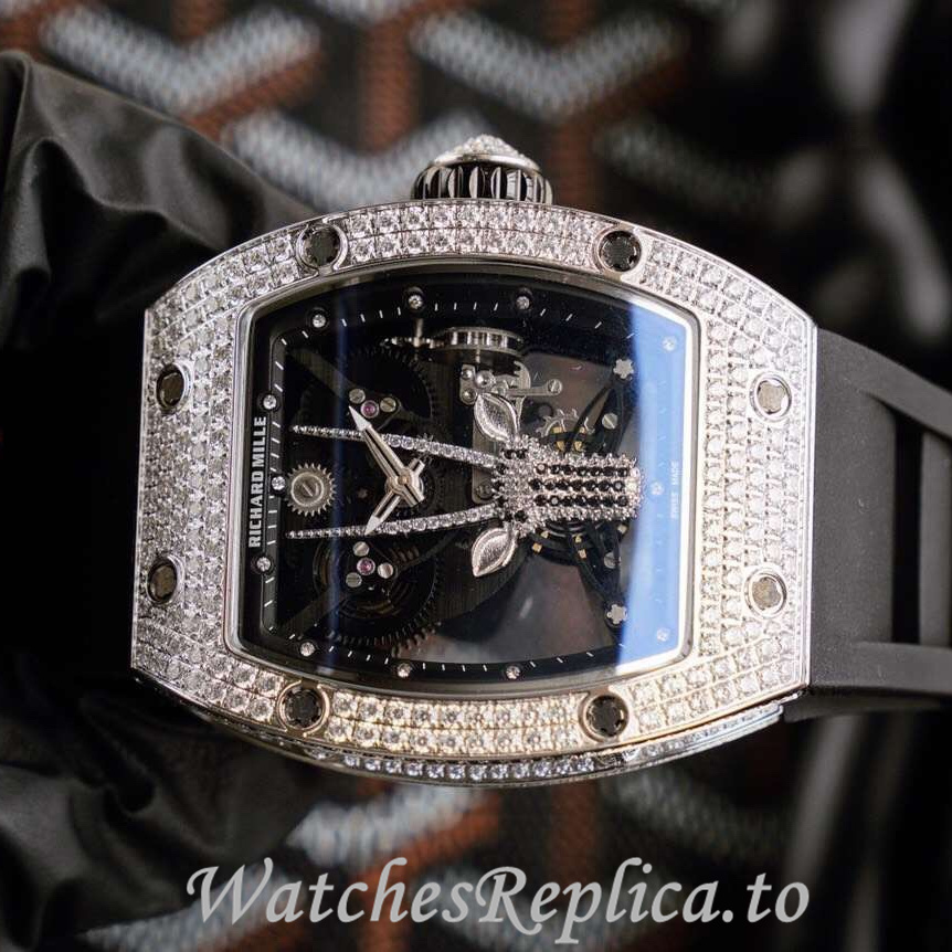 Richard Mille Replica RM53 Rubber strap 50MM - WatchesReplica.is