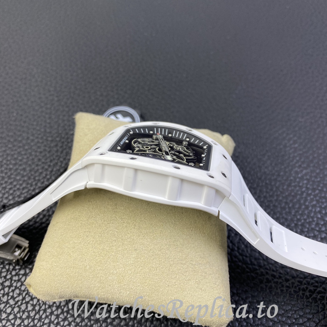 Richard Mille Replica RM055 Rubber strap 50MM - WatchesReplica.is