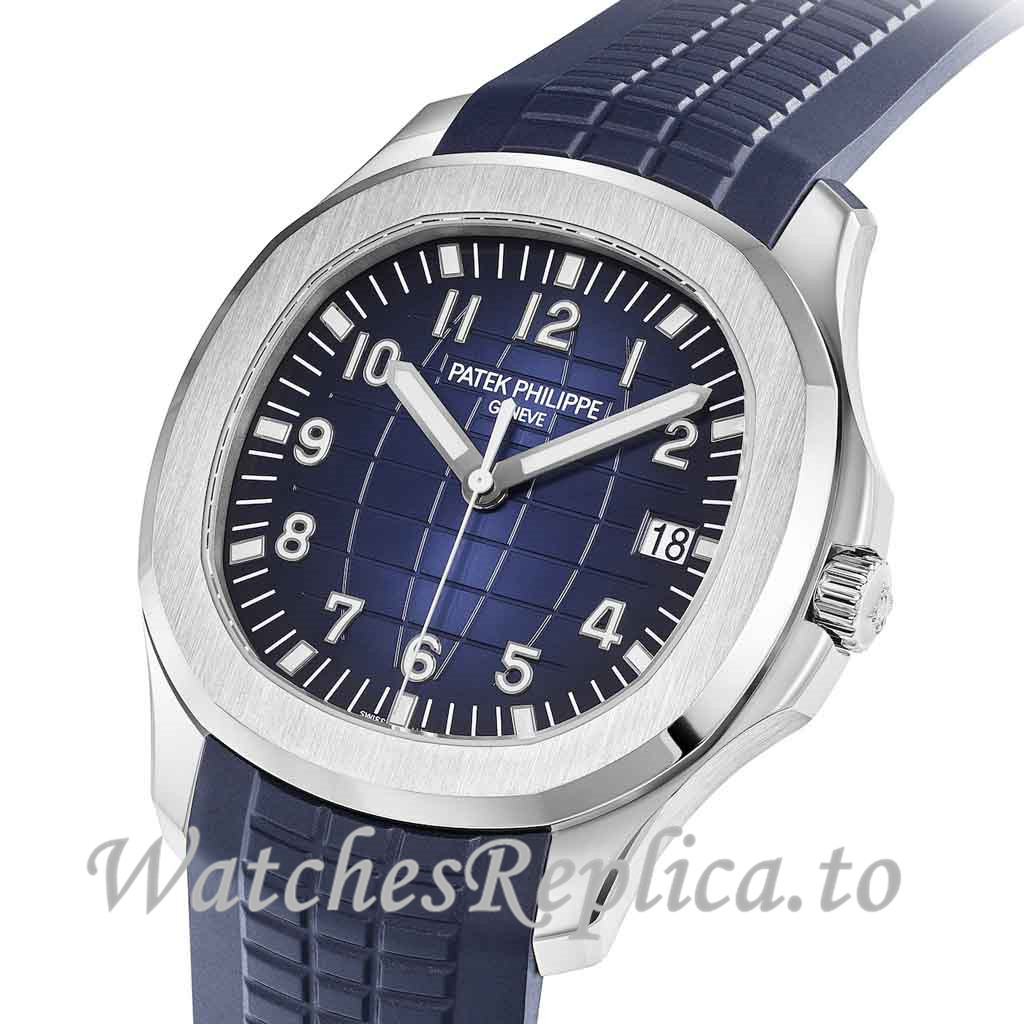 Patek Philippe Aquanaut Replica 5168G-001 40MM - WatchesReplica.is