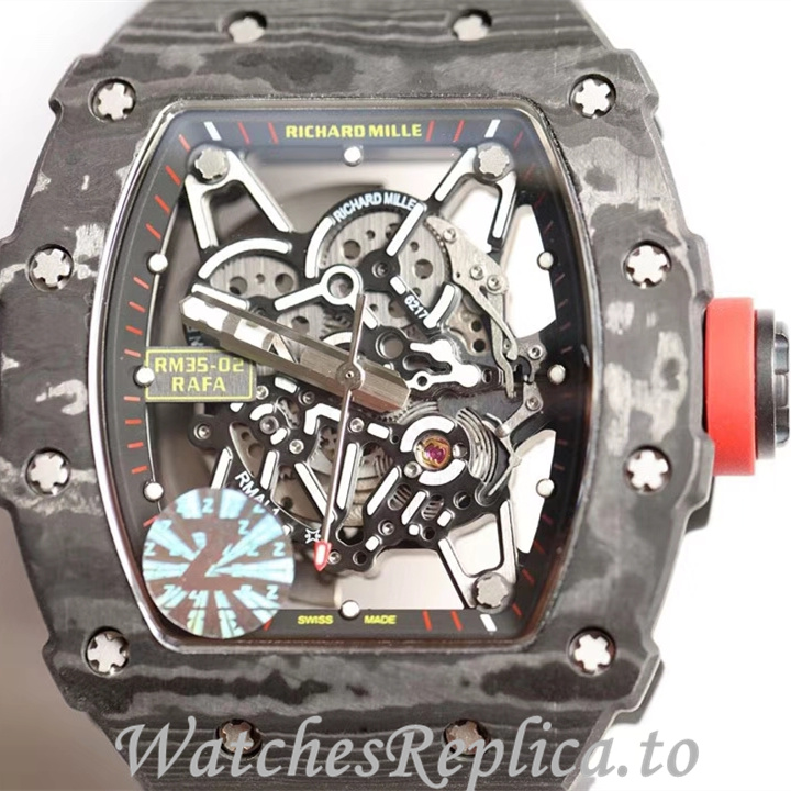 Richard Mille Replica RM35-02 Rubber strap 50MM - WatchesReplica.is