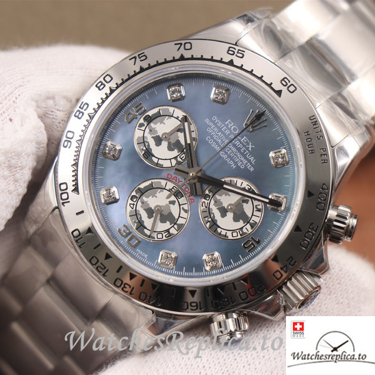 Swiss Rolex Daytona Replica 116509 Stainless steel strap 40MM - WatchesReplica.is