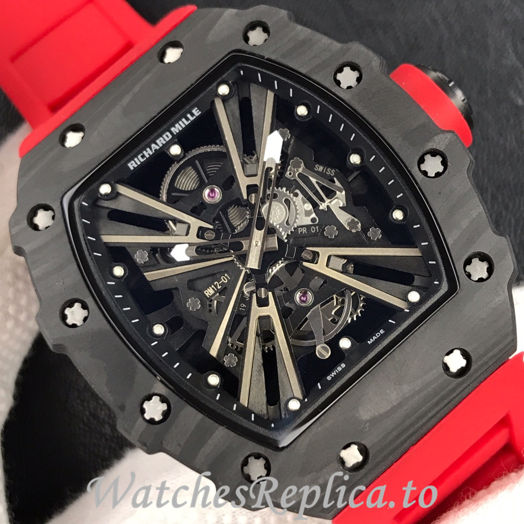 Richard Mille Replica RM12-01 Rubber strap 50MM - WatchesReplica.is