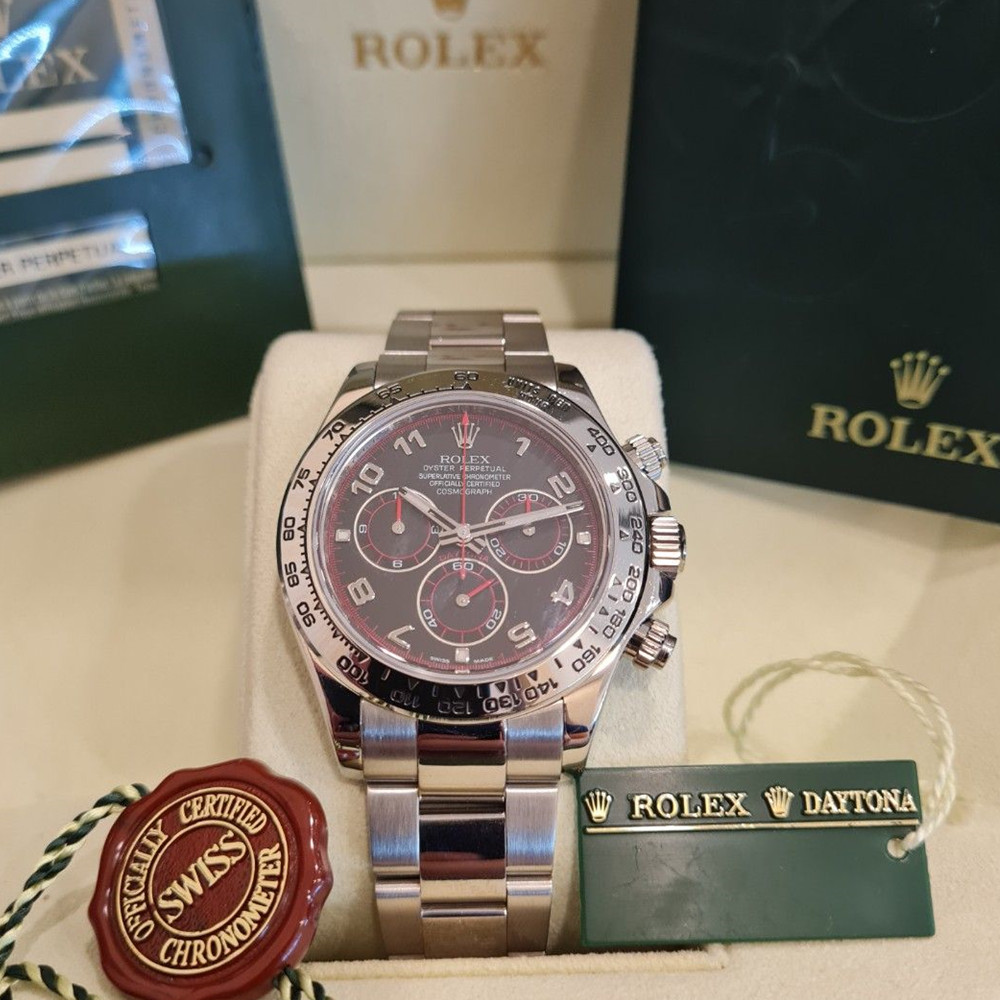 Rolex Daytona Black Dial 116509 - WatchesReplica.is