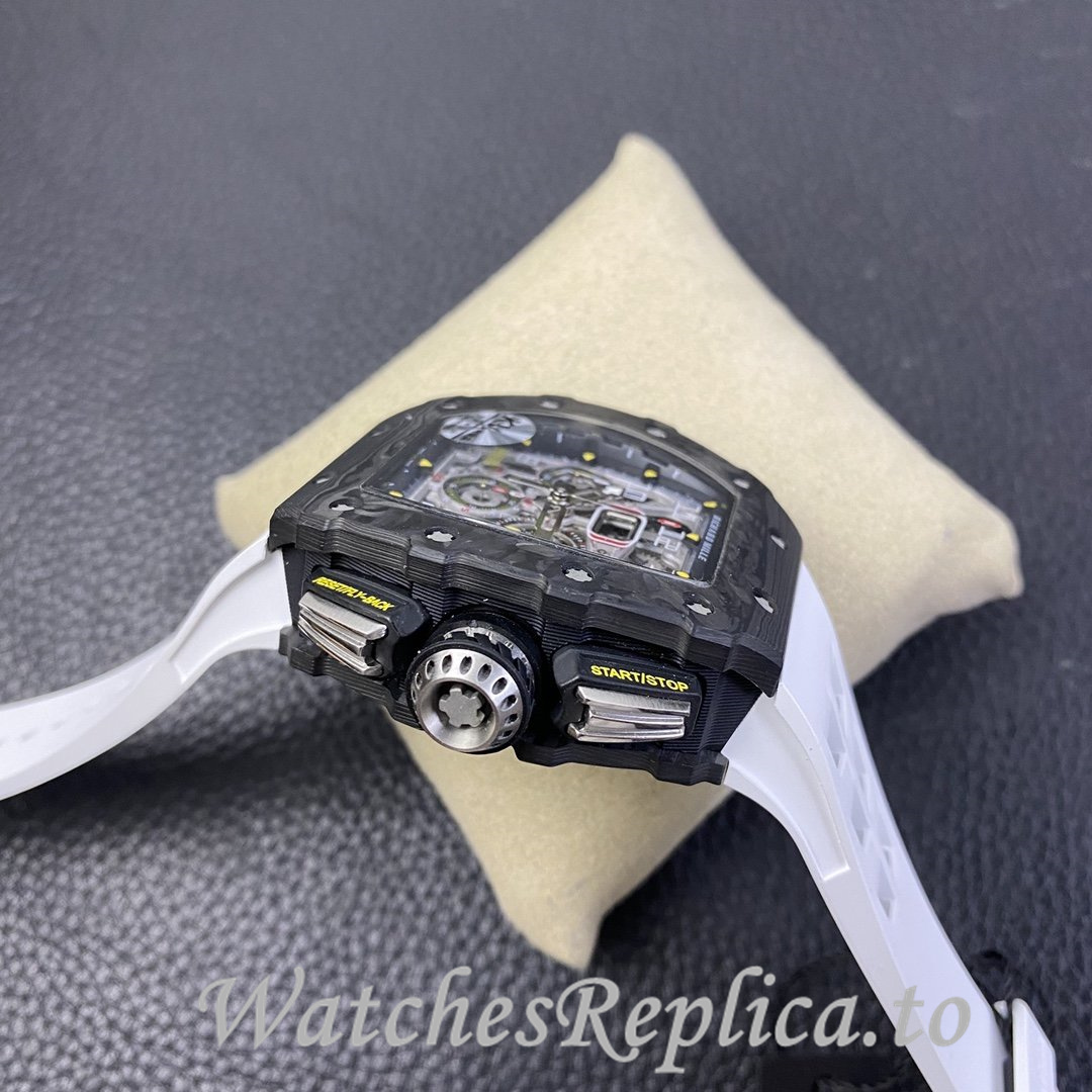 Richard Mille Replica RM-011 Rubber strap 50MM - WatchesReplica.is