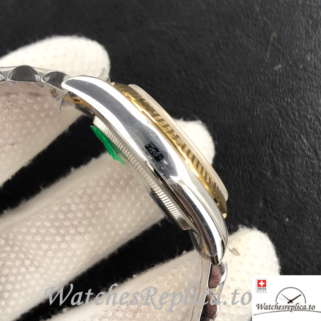 Swiss Rolex Datejust 116233 Replica Stainless steel strap 36MM - WatchesReplica.is