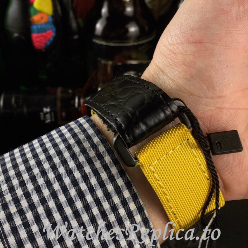 Richard Mille Replica RM035-02 Canvas strap 50MM - WatchesReplica.is