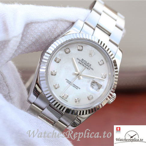 Swiss Rolex Datejust 126334-0020 Stainless steel strap 41MM - WatchesReplica.is