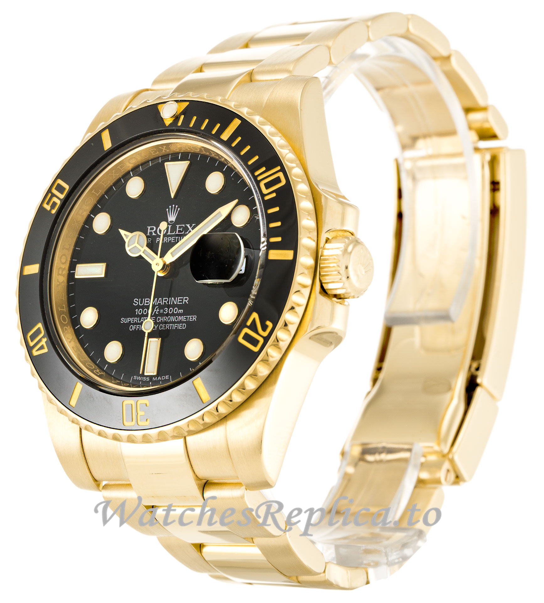 Rolex Submariner Black Dial 116618 LN - WatchesReplica.is