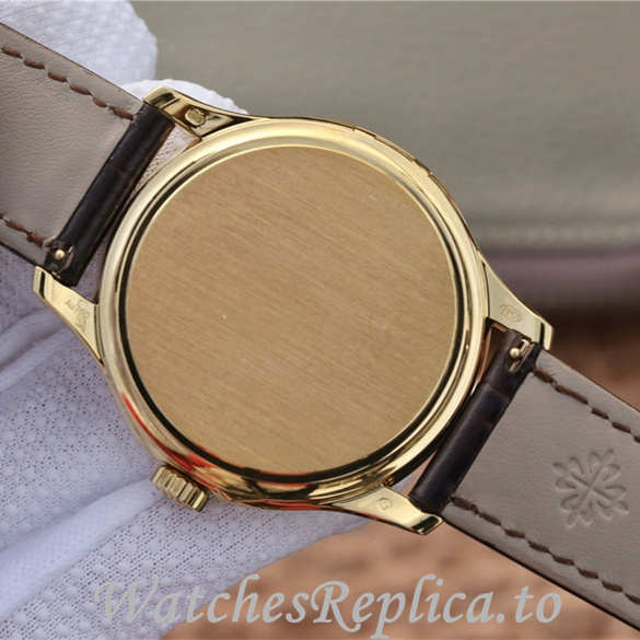 Patek Philippe Replica Calatrava 5227 Leather strap 39MM - WatchesReplica.is