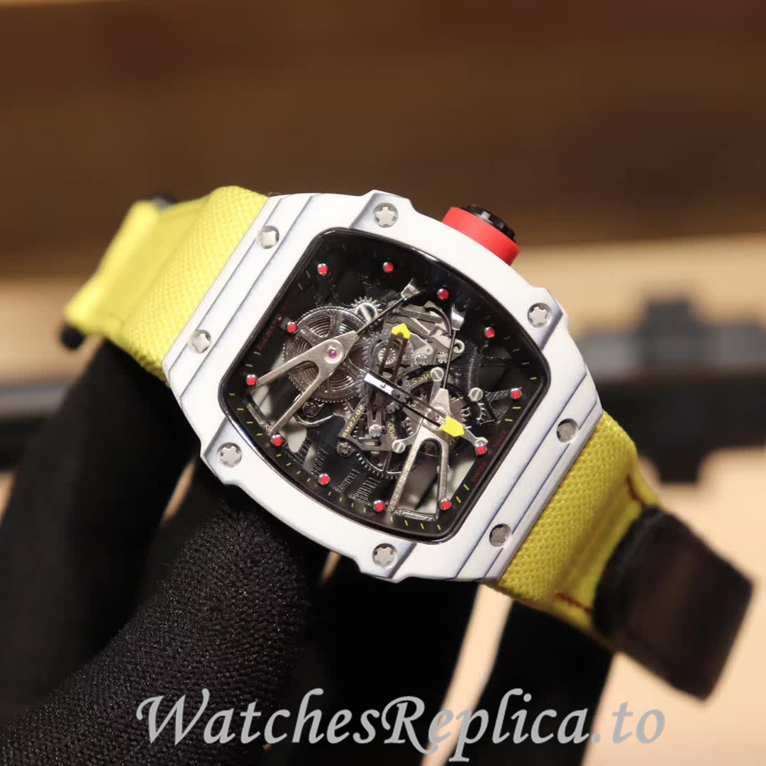 Richard Mille Replica RM27-02 Canvas strap 49MM - WatchesReplica.is