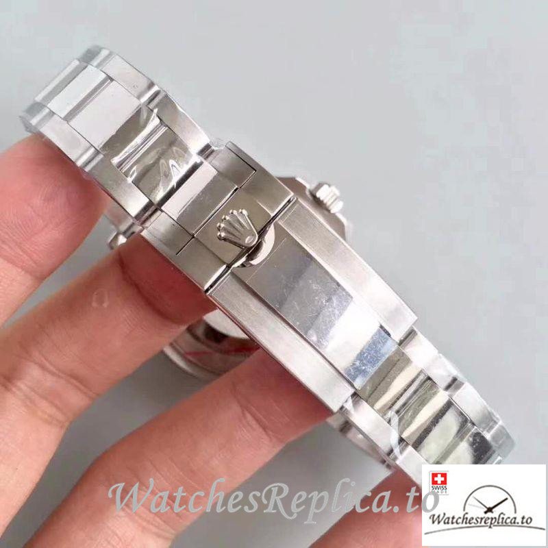 Swiss Rolex Yacht Master Replica 116622 001 Silver Strap 40MM - WatchesReplica.is