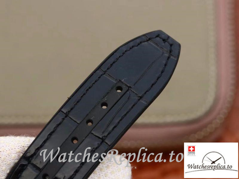 Swiss Franck Muller Vanguard Replica V45-05 Black Strap 45MM - WatchesReplica.is