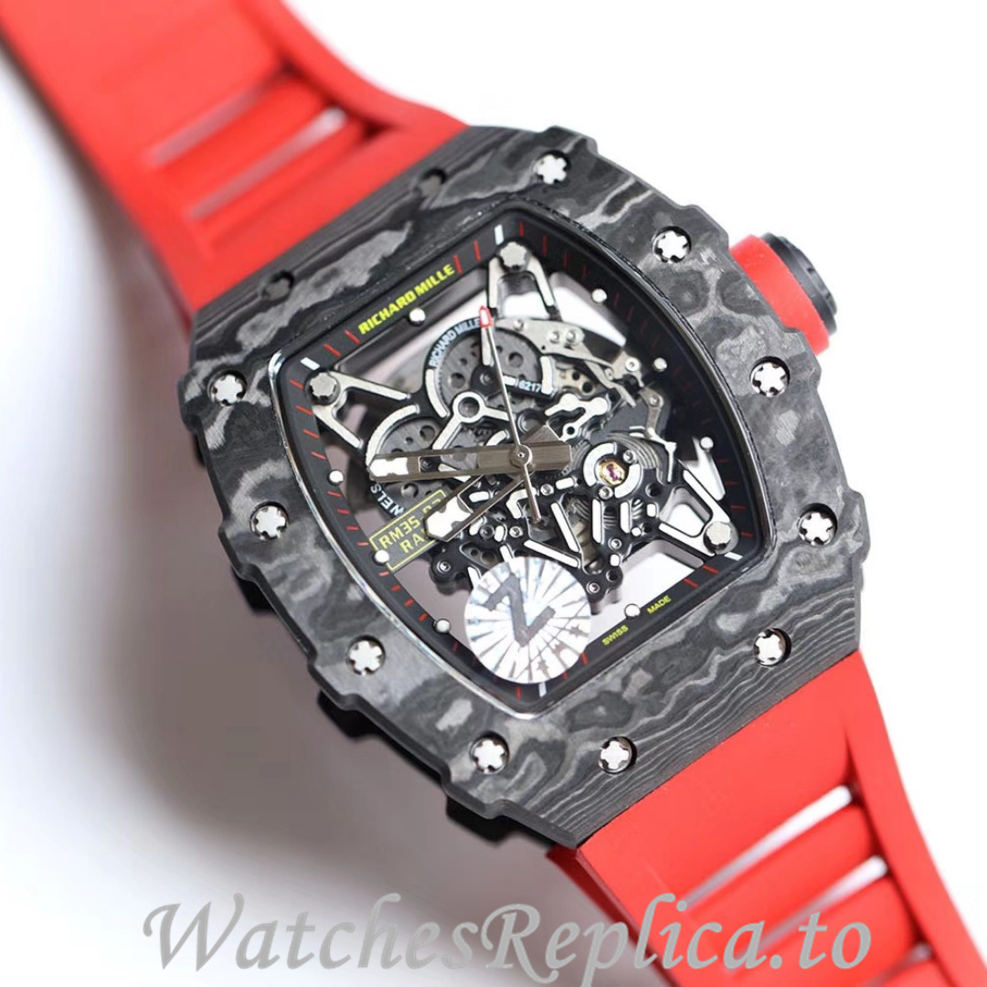 Richard Mille Replica RM35-02 Rubber strap 50MM - WatchesReplica.is