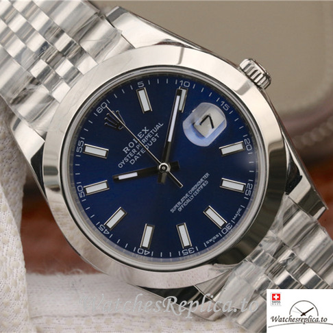 Swiss Rolex Datejust 126334 Stainless steel strap 41MM - WatchesReplica.is
