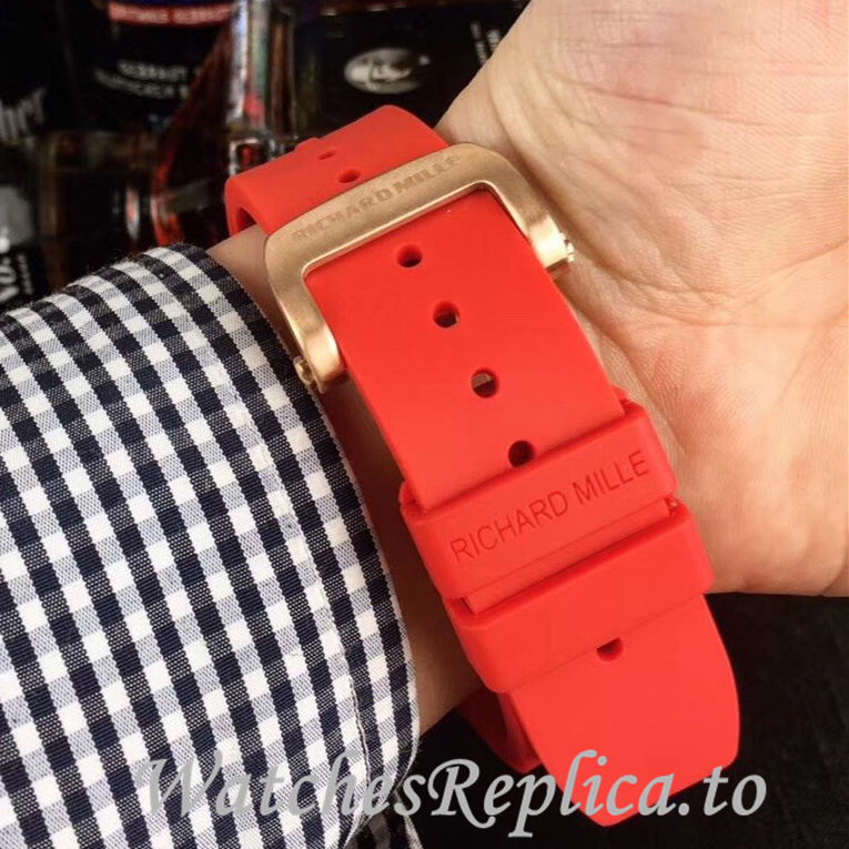 Richard Mille Replica RM11-03 Rubber strap 50MM - WatchesReplica.is