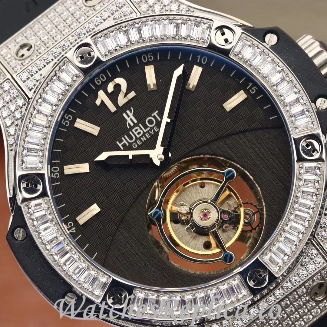 Hublot Replica Big Bang Rubber strap 44MM - WatchesReplica.is