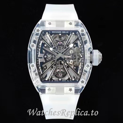 Richard Mille Replica RM12-01 Rubber strap 50MM - WatchesReplica.is