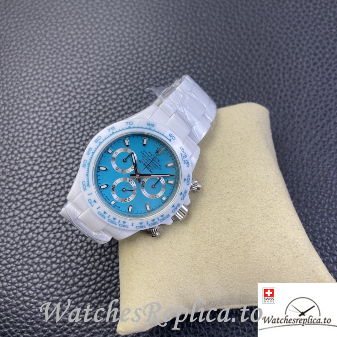 Swiss Rolex Daytona Replica Ceramics strap 40MM - WatchesReplica.is