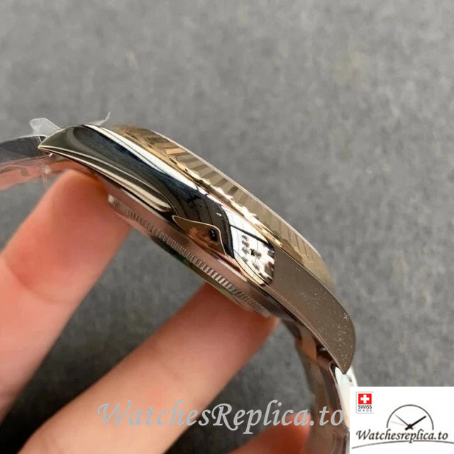 Swiss Rolex Datejust Replica 126333-0009 Stainless steel strap 41MM - WatchesReplica.is