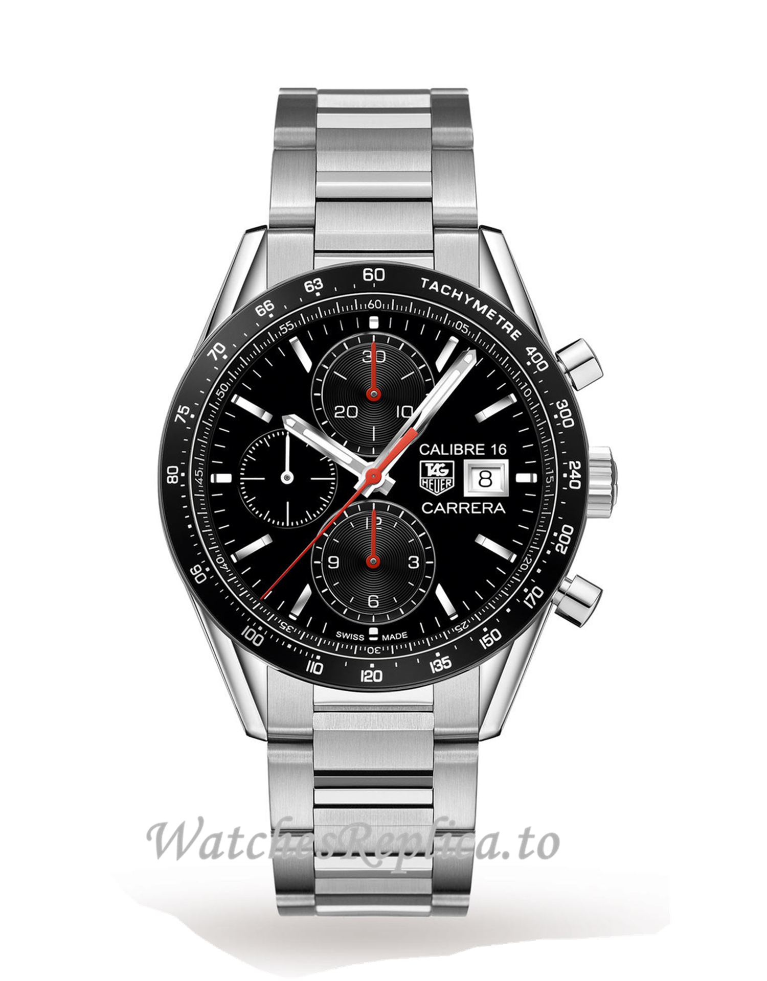 TAG Heuer Replica Carrera Calibre 16 41mm Mens Watch CV201AK.BA0727 - WatchesReplica.is