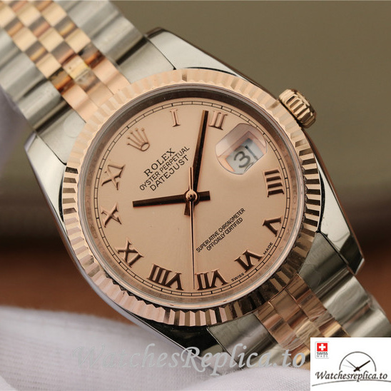 Swiss Rolex Datejust Replica 116231 Stainless steel strap 36MM - WatchesReplica.is