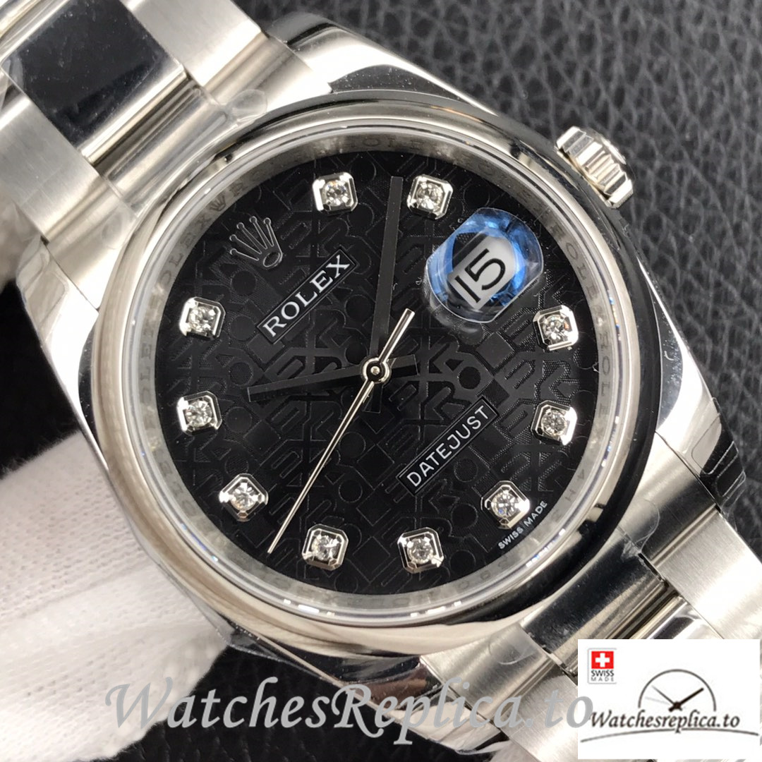 Swiss Rolex Datejust 126334 Replica Stainless steel strap 41MM - WatchesReplica.is