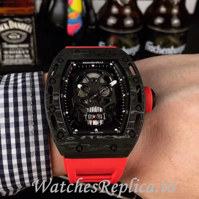 Richard Mille Replica RM052 Rubber strap 50MM - WatchesReplica.is