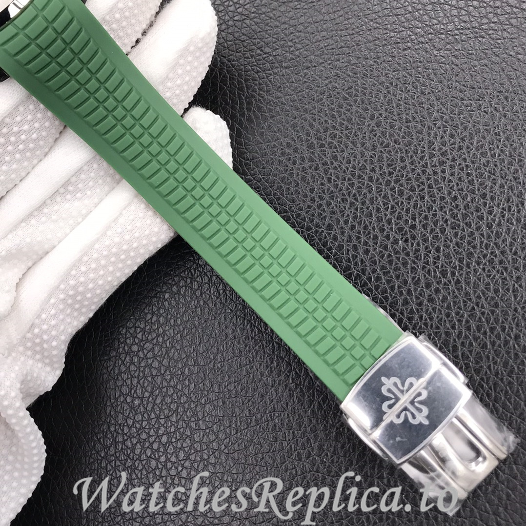 Patek Philippe Replica Aquanaut 5167 Rubber strap 40MM - WatchesReplica.is