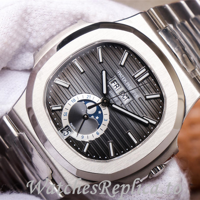 Patek Philippe Replica Nautilus 5726 Stainless steel strap 40.5MM - WatchesReplica.is