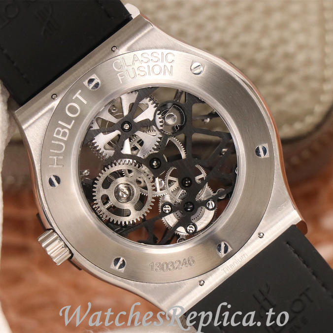 Hublot Replica Classic Fusion Series Leather strap 45MM - WatchesReplica.is