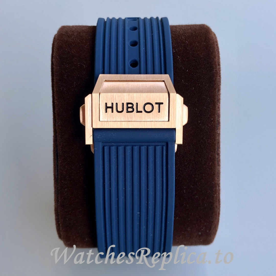 Hublot Replica Big Bang Gypsophila Chronograph v2 Rubber strap 45MM - WatchesReplica.is