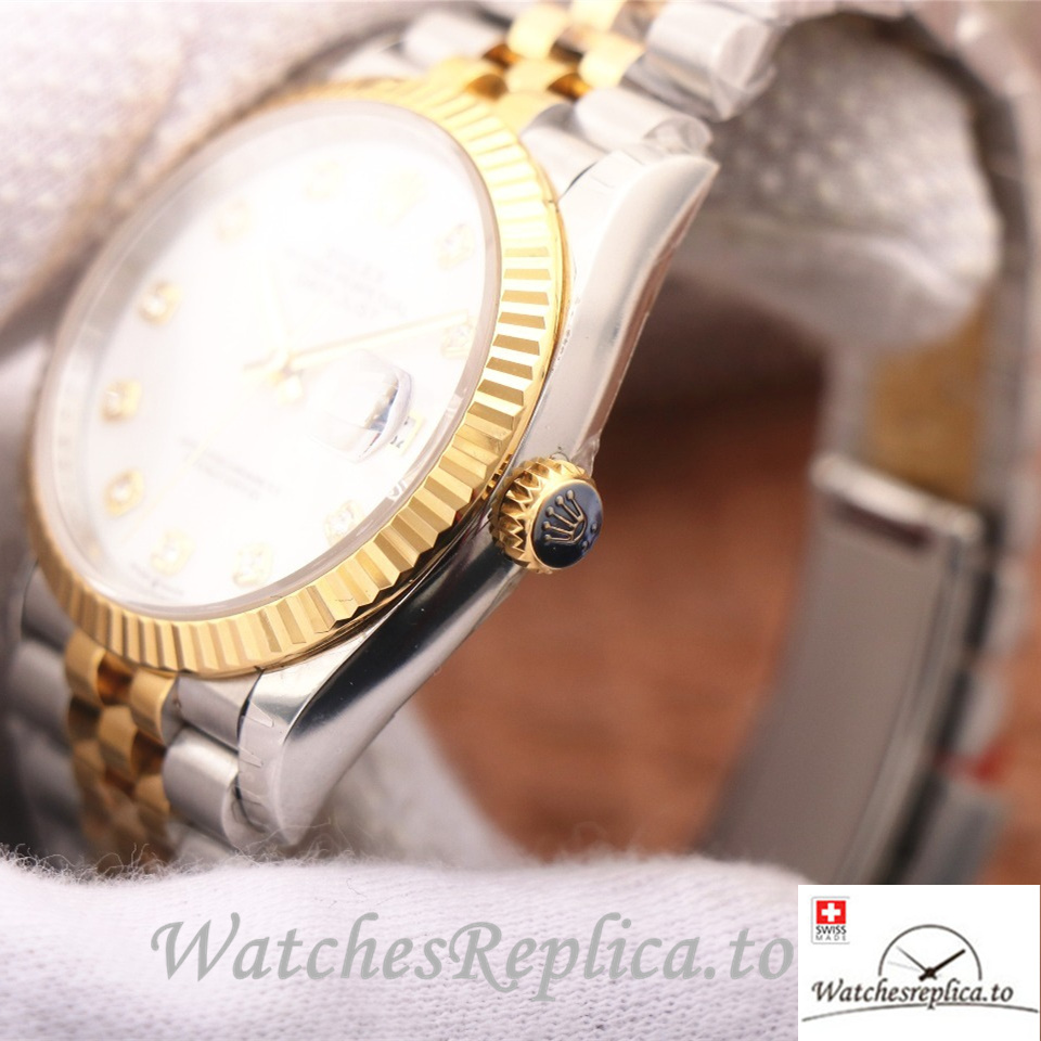 Swiss Rolex Datejust Replica 126233 Stainless steel strap 36MM - WatchesReplica.is