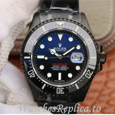 Swiss Rolex Sea Dweller Replica 126600-0001 Stainless steel strap 43MM - WatchesReplica.is