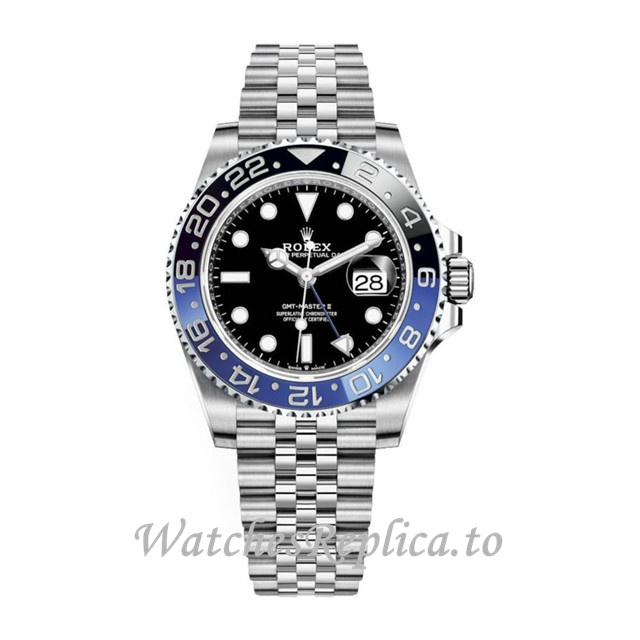 Replica Rolex GMT-Master m126710blnr-0002 40MM - WatchesReplica.is