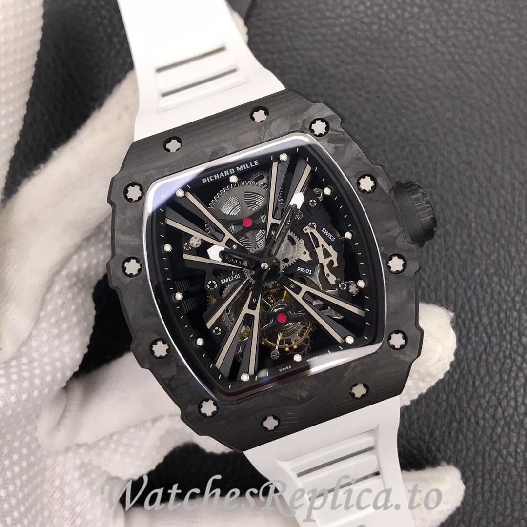 Richard Mille Replica RM12-01 Rubber strap 50MM - WatchesReplica.is