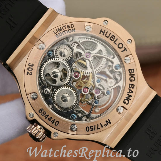 Hublot Replica Big Bang Rubber strap 44MM - WatchesReplica.is