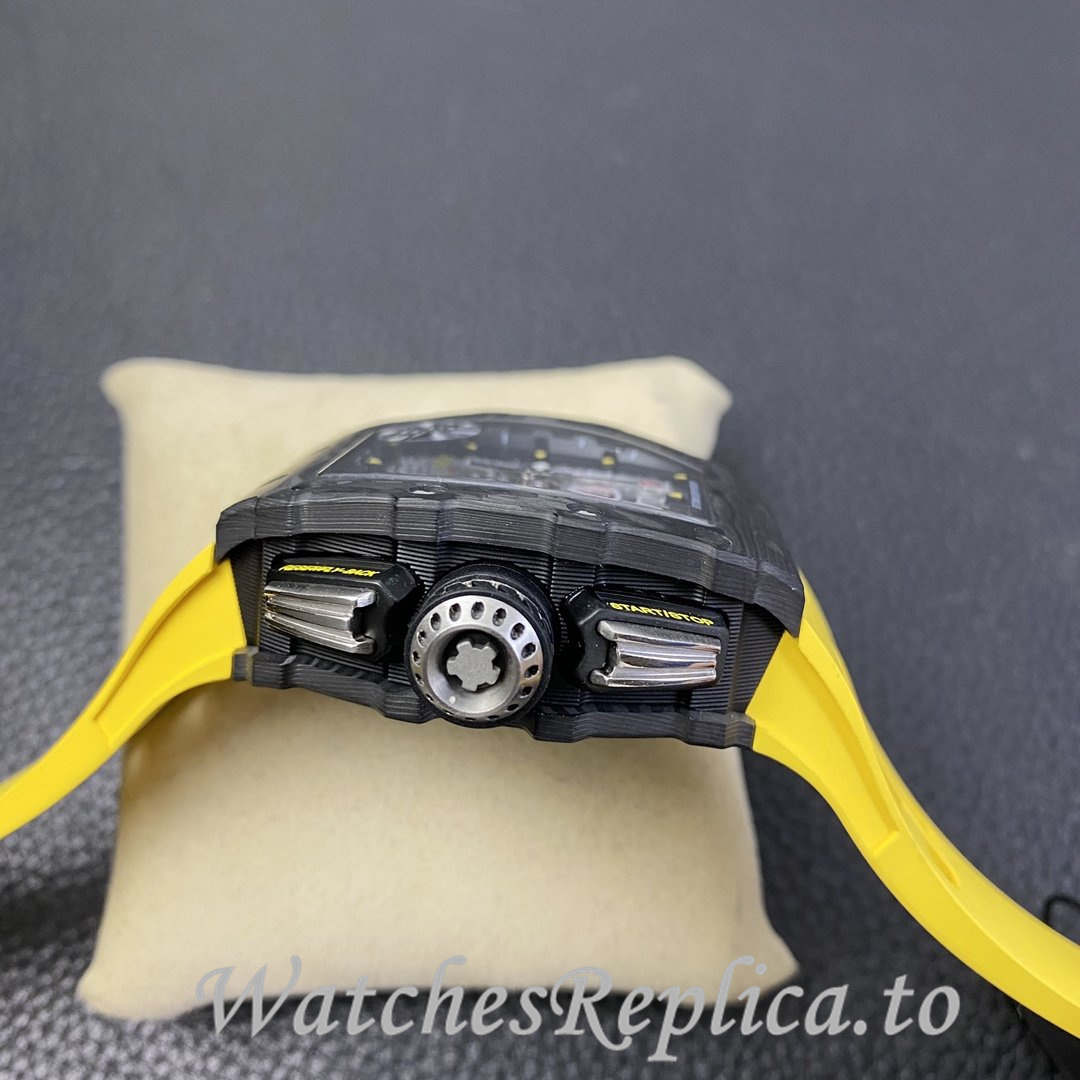 Richard Mille Replica RM-011 Rubber strap 50MM - WatchesReplica.is