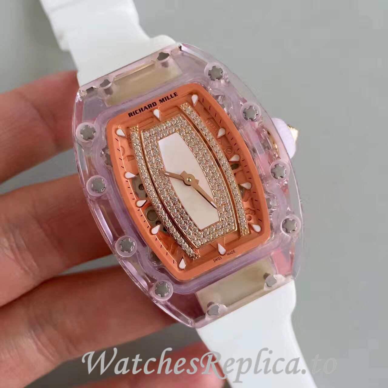 Richard Mille Replica RM07-02 Rubber strap 45MM - WatchesReplica.is