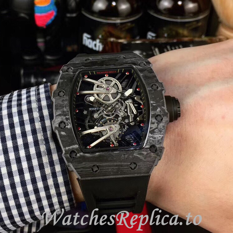 Richard Mille Replica RM27-01 Rubber strap 50MM - WatchesReplica.is