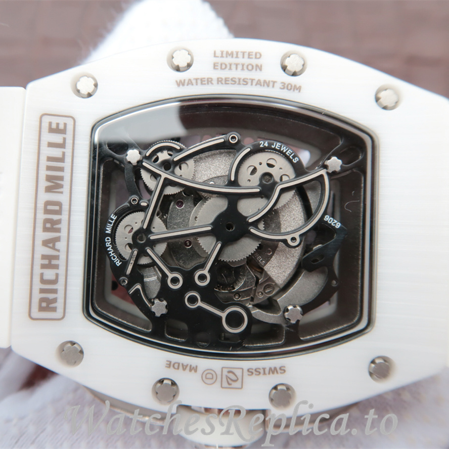 Richard Mille Replica RM61-01 Rubber strap 50MM - WatchesReplica.is