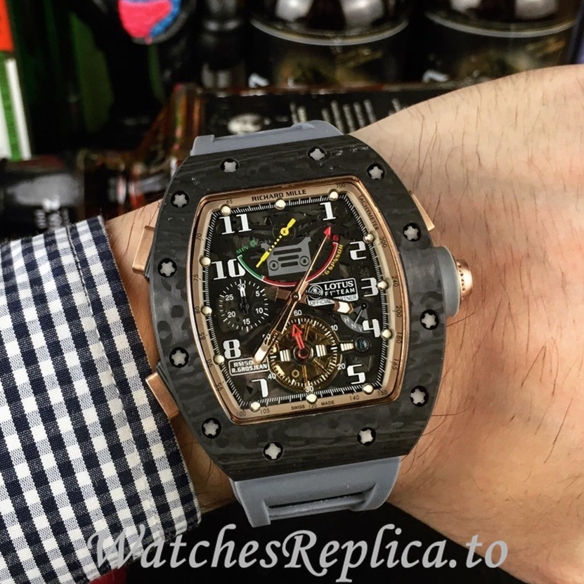 Richard Mille Replica RM50-01 Rubber strap 50MM - WatchesReplica.is
