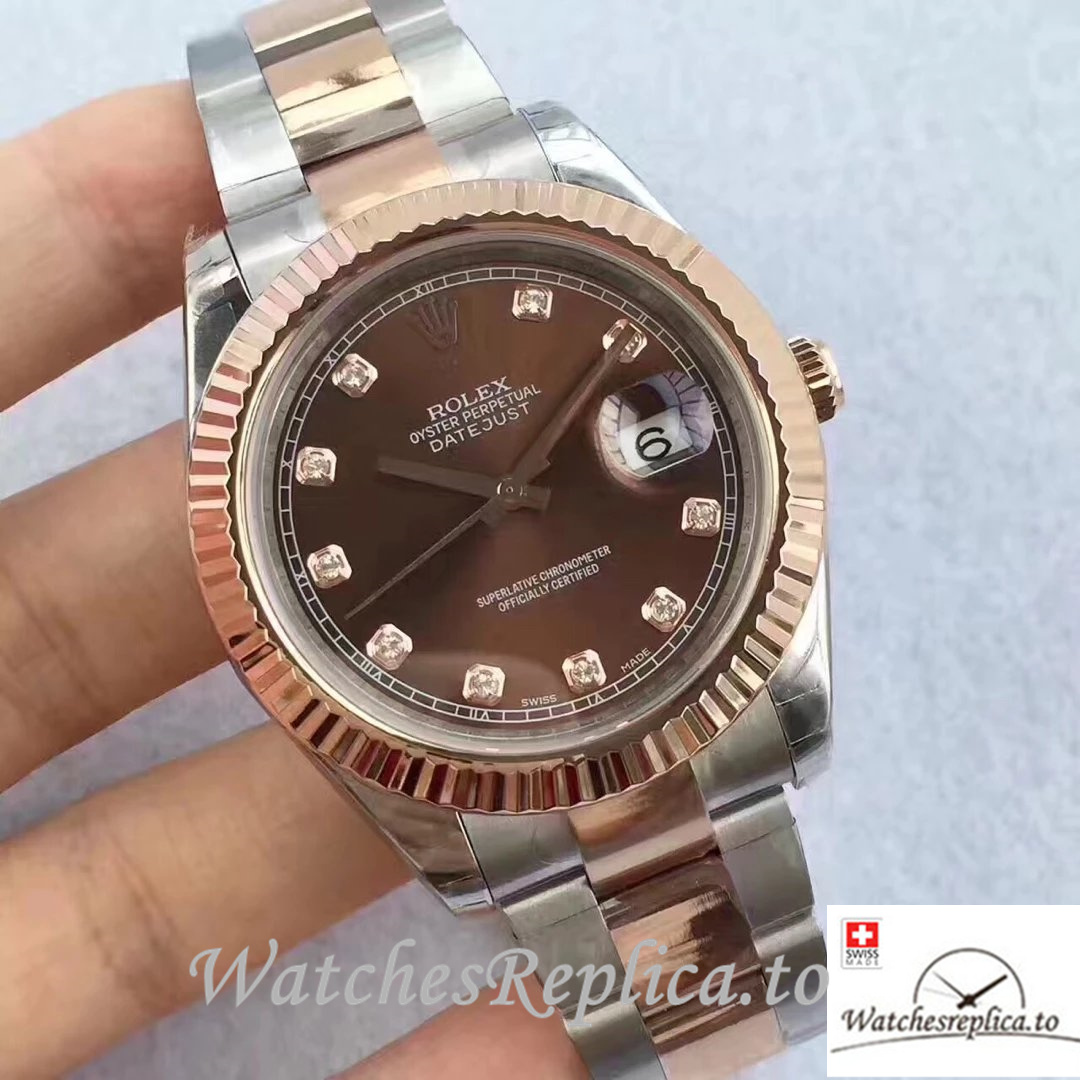 Swiss Rolex Datejust Replica 126331 Stainless steel strap 41MM - WatchesReplica.is