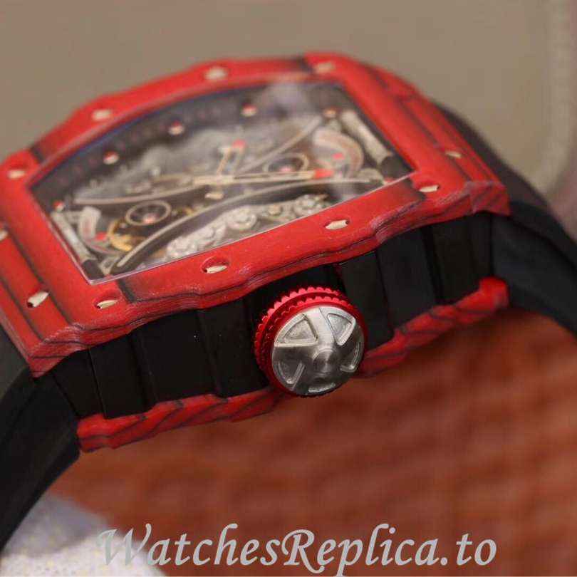 Richard Mille Replica RM53-01 Rubber strap 50MM - WatchesReplica.is