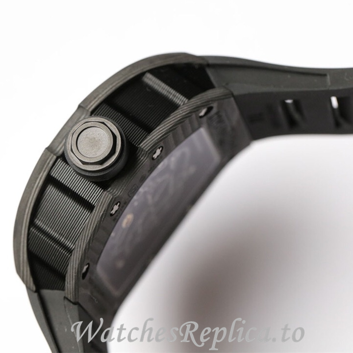 Richard Mille Replica RM055 Rubber strap 50MM - WatchesReplica.is