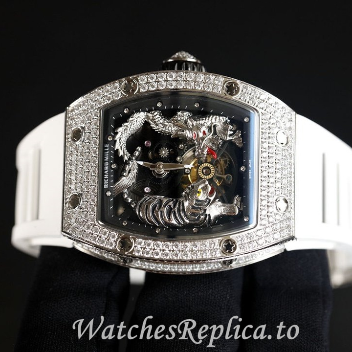 Richard Mille Replica RM51-01 Rubber strap 50MM - WatchesReplica.is